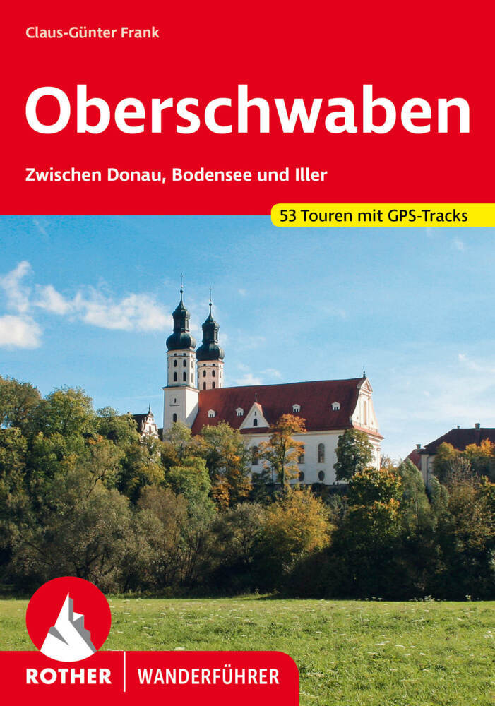 Rother Wanderführer Oberschwaben main product photo