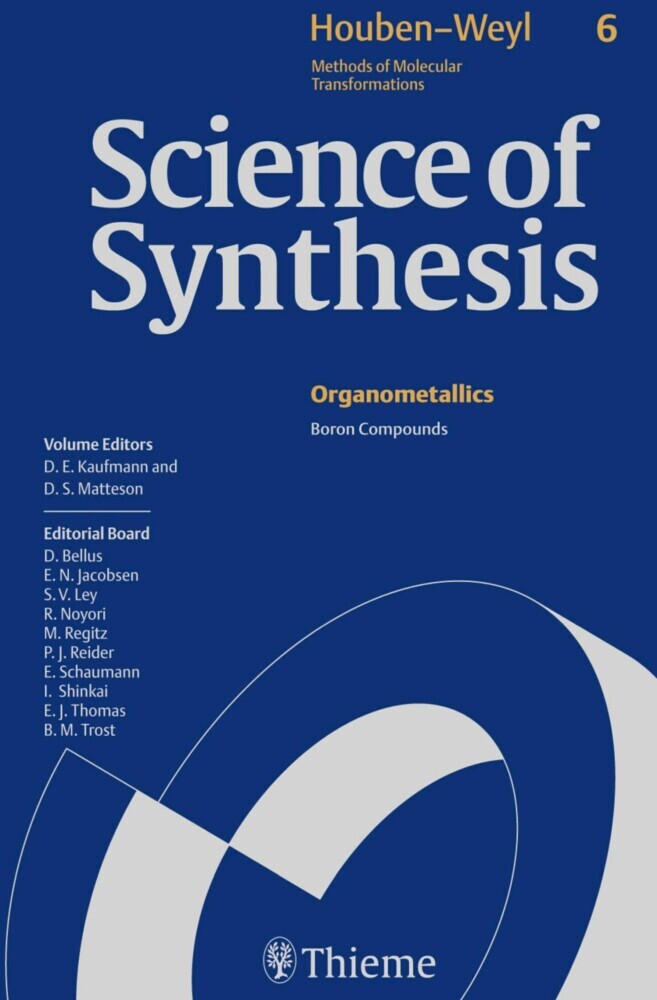 Science of Synthesis: Houben-Weyl Methods of Molecular Transformations Vol. 6 main product photo