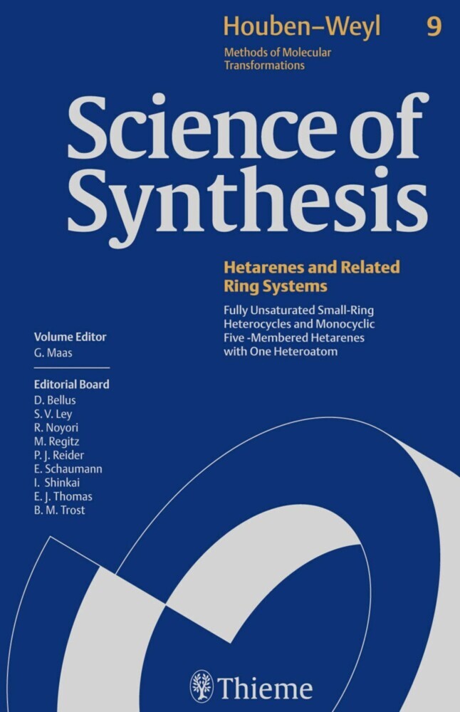 Science of Synthesis: Houben-Weyl Methods of Molecular Transformations Vol. 9 main product photo