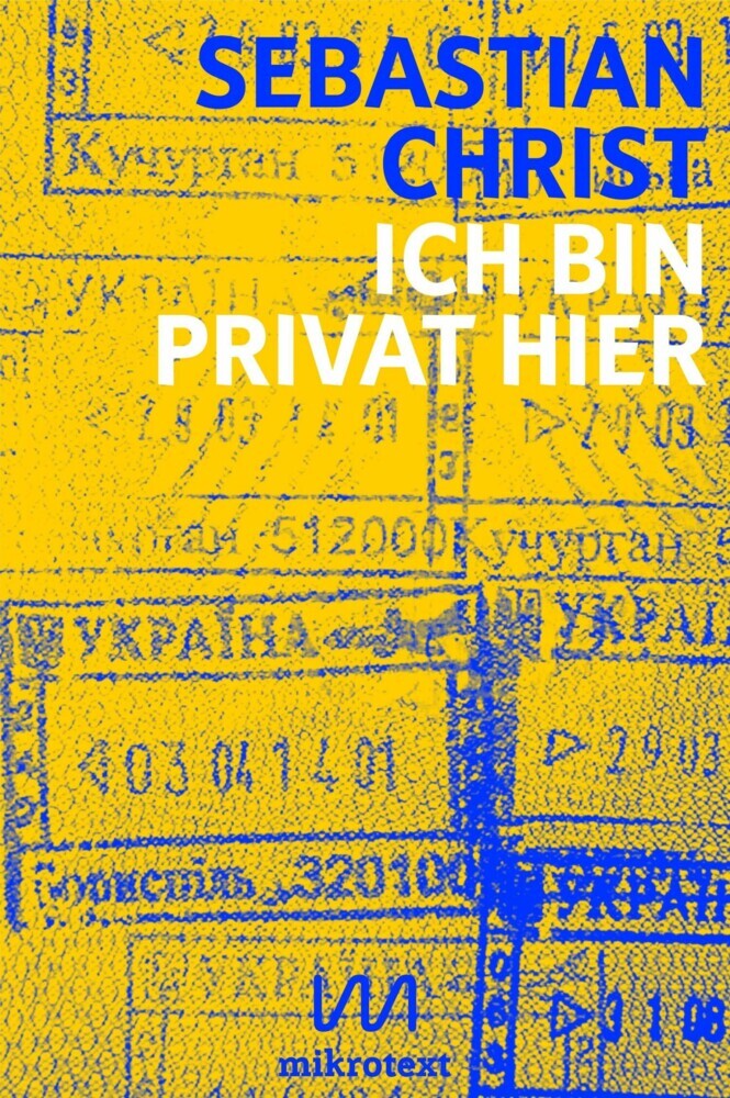 Ich bin privat hier main product photo