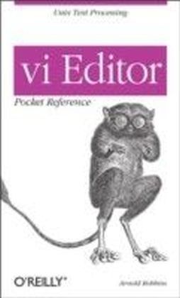 vi Editor Pocket Reference main product photo