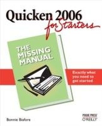 Quicken 2006 for Starters: The Missing Manual main product photo