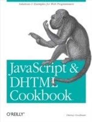 JavaScript & DHTML Cookbook main product photo