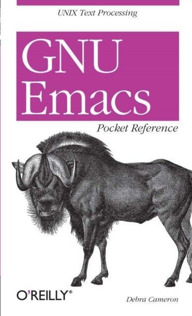 GNU Emacs Pocket Reference main product photo