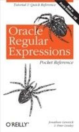 Oracle Regular Expressions Pocket Reference main product photo