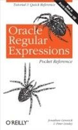 Oracle Regular Expressions Pocket Reference