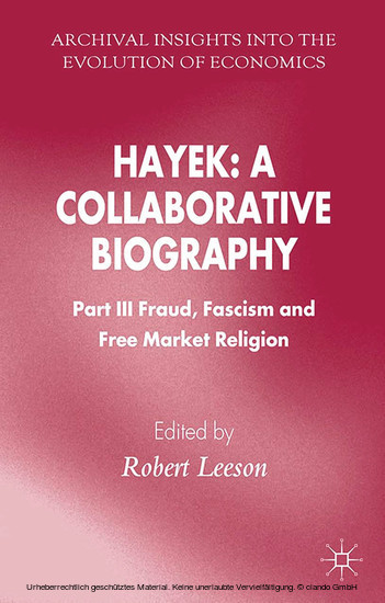 Hayek: A Collaborative Biography main product photo