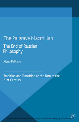 The End of Russian Philosophy