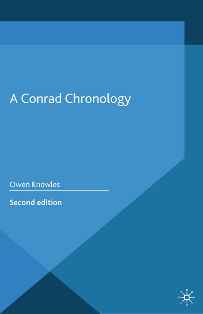 A Conrad Chronology main product photo
