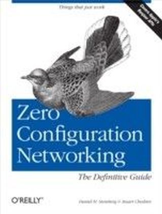 Zero Configuration Networking: The Definitive Guide main product photo
