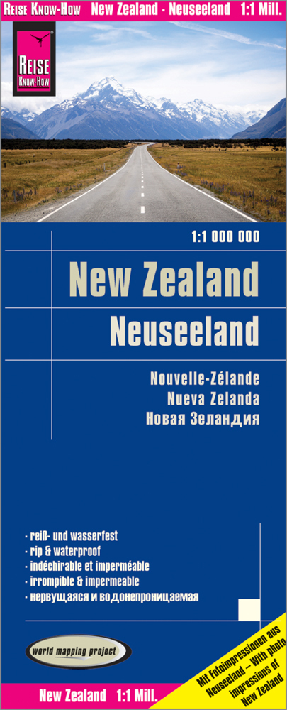 Reise Know-How Landkarte Neuseeland / New Zealand (1:1.000.000) main product photo