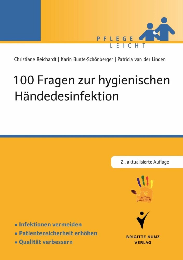 100 Fragen zur hygienischen Händedesinfektion main product photo