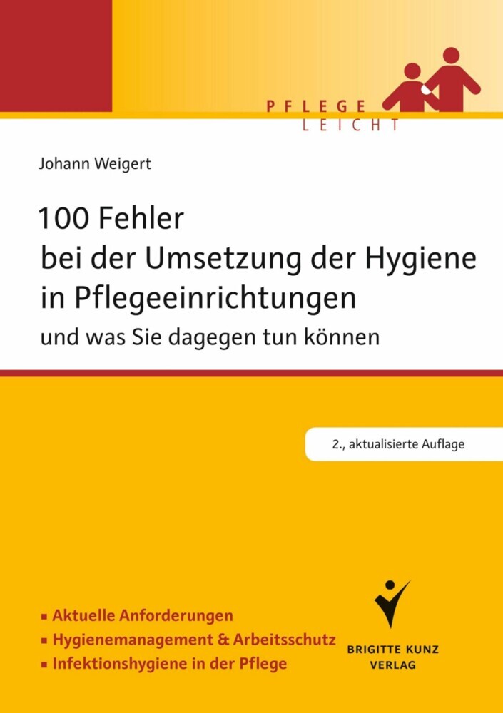 100 Fehler bei der Umsetzung der Hygiene in Pflegeeinrichtungen main product photo