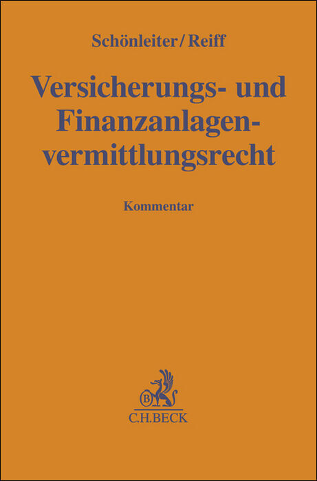 Versicherungs- und Finanzanlagenvermittlungsrecht main product photo