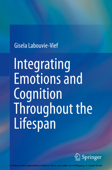 Integrating Emotions and Cognition Throughout the Lifespan main product photo