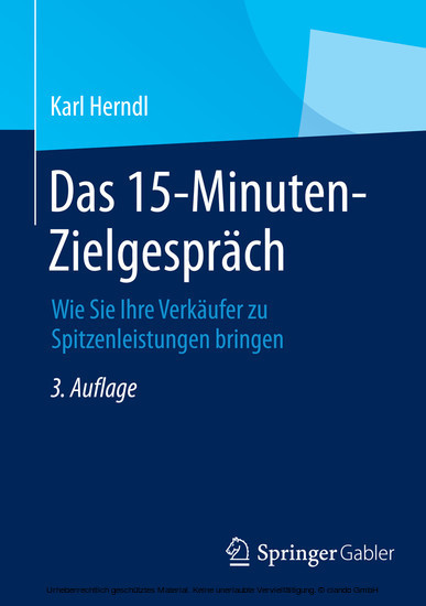 Das 15-Minuten-Zielgespräch main product photo