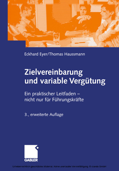 Zielvereinbarung und variable Vergütung main product photo