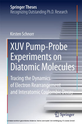 XUV Pump-Probe Experiments on Diatomic Molecules