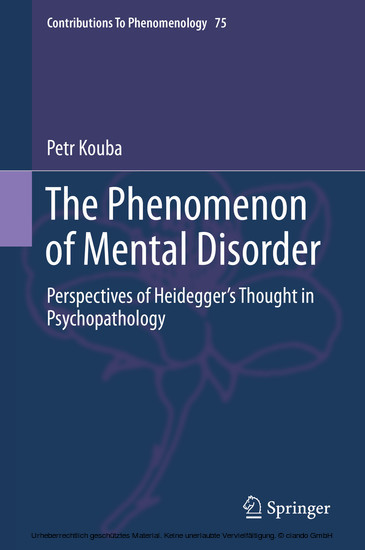 The Phenomenon of Mental Disorder main product photo
