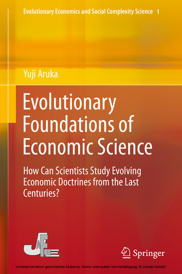 Evolutionary Foundations of Economic Science main product photo