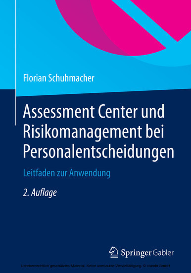 Assessment Center und Risikomanagement bei Personalentscheidungen main product photo