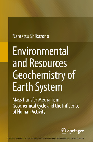 Environmental and Resources Geochemistry of Earth System main product photo