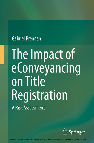 The Impact of eConveyancing on Title Registration main product photo