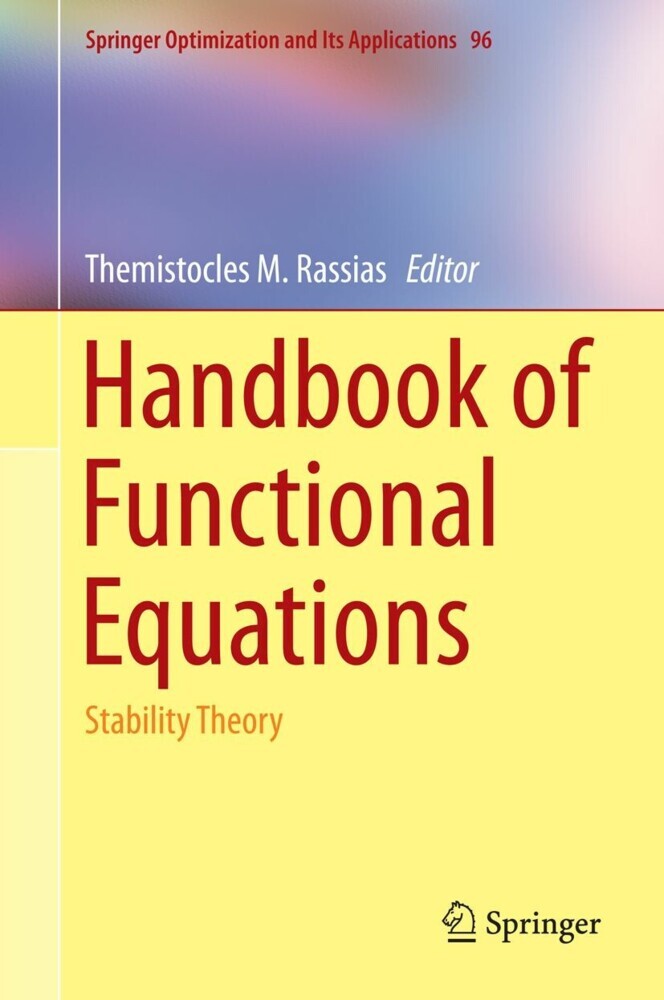 Handbook of Functional Equations main product photo