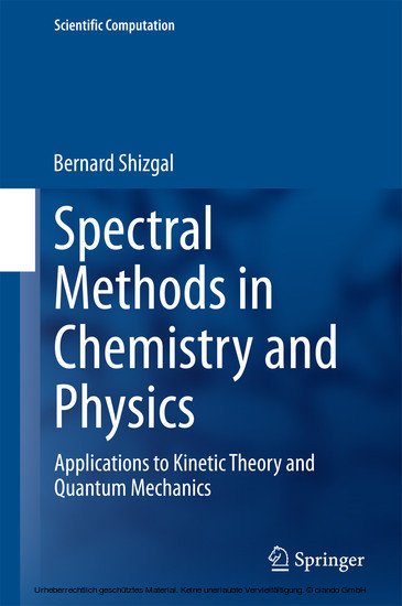 Spectral Methods in Chemistry and Physics main product photo