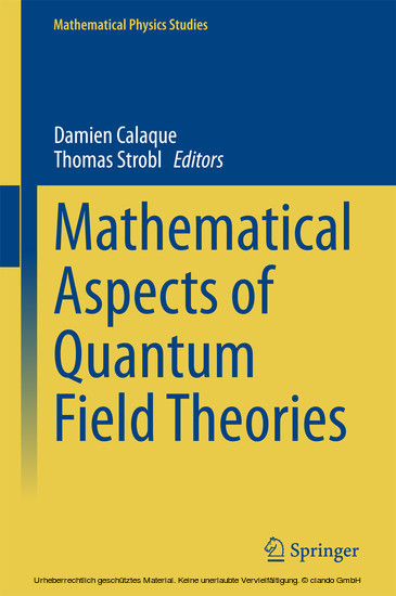 Mathematical Aspects of Quantum Field Theories main product photo