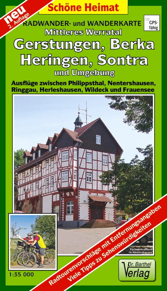 Doktor Barthel Karte Mittleres Werratal, Gerstungen, Berka, Heringen, Sontra und Umgebung main product photo