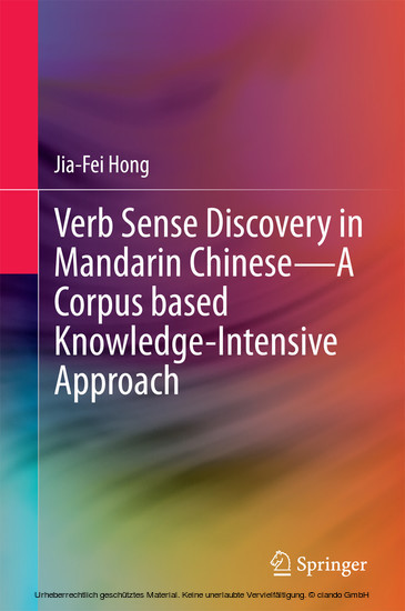 Verb Sense Discovery in Mandarin Chinese-A Corpus based Knowledge-Intensive Approach main product photo