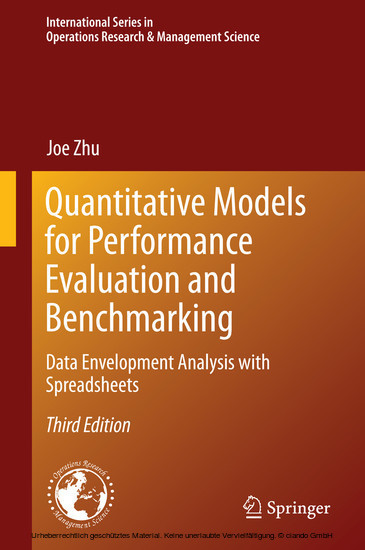 Quantitative Models for Performance Evaluation and Benchmarking main product photo