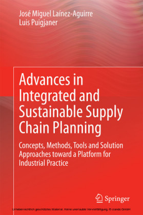 Advances in Integrated and Sustainable Supply Chain Planning