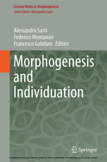 Morphogenesis and Individuation main product photo