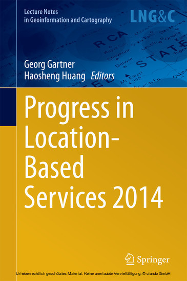Progress in Location-Based Services 2014 main product photo