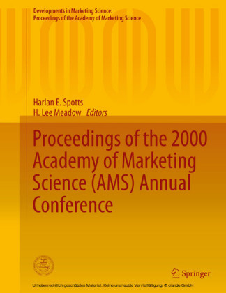 Proceedings of the 2000 Academy of Marketing Science (AMS) Annual Conference
