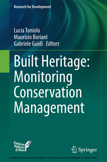 Built Heritage: Monitoring Conservation Management main product photo