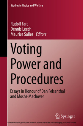 Voting Power and Procedures