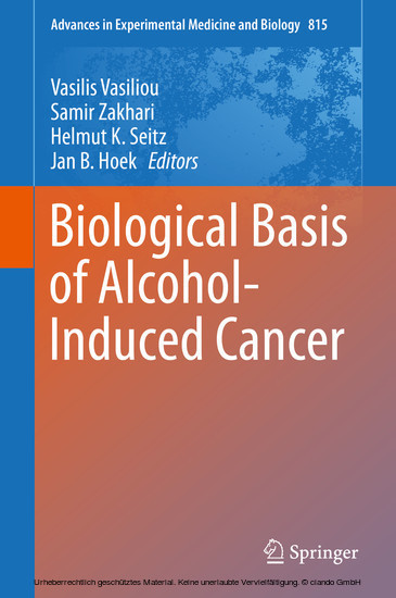 Biological Basis of Alcohol-Induced Cancer main product photo