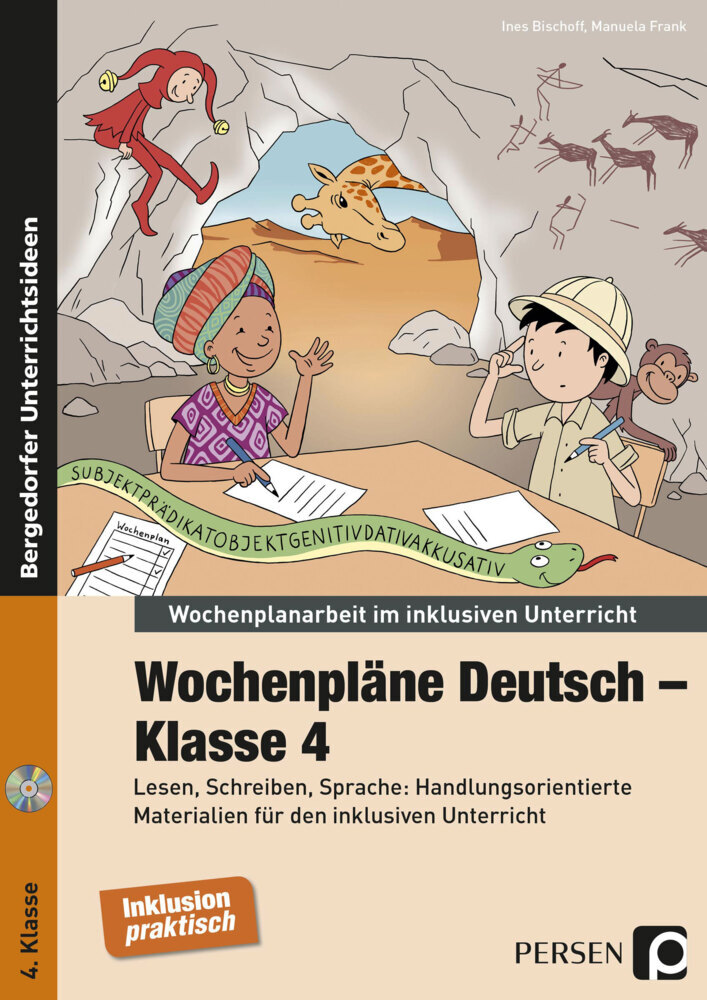 Wochenpläne Deutsch - Klasse 4, m. 1 CD-ROM main product photo