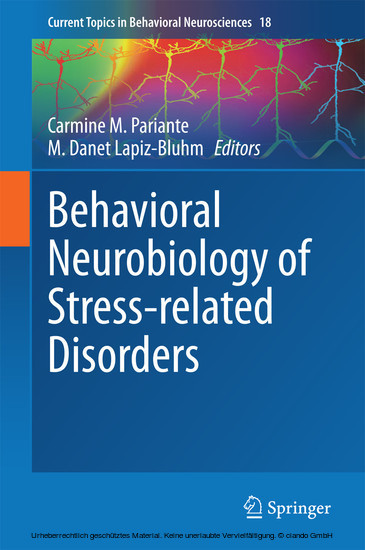 Behavioral Neurobiology of Stress-related Disorders main product photo