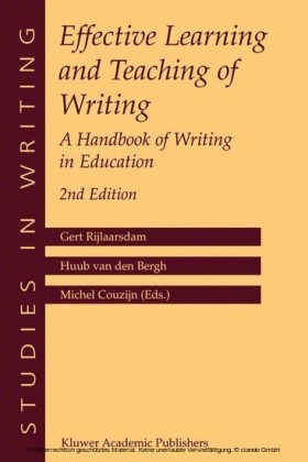 Effective Learning and Teaching of Writing