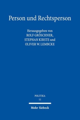 Person und Rechtsperson