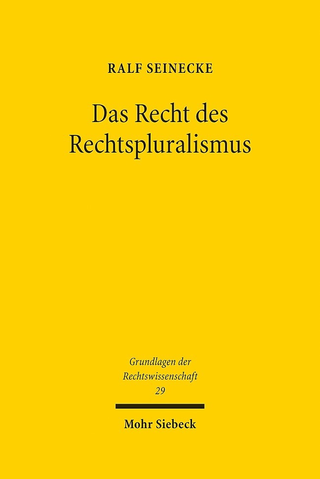 Das Recht des Rechtspluralismus main product photo