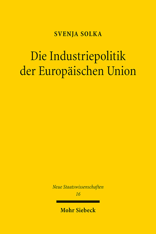 Die Industriepolitik der Europäischen Union main product photo