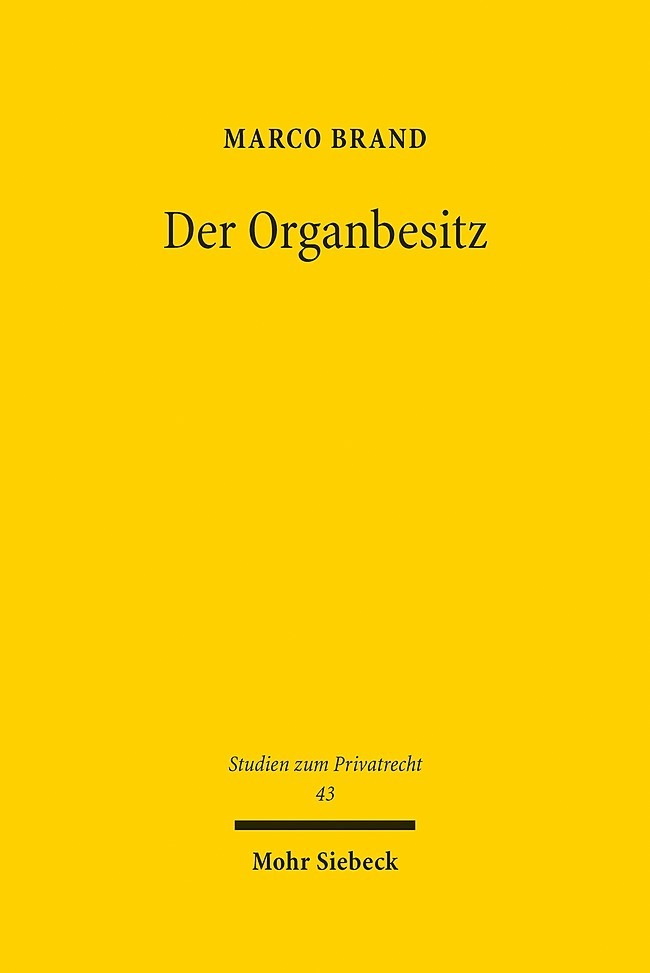Der Organbesitz main product photo