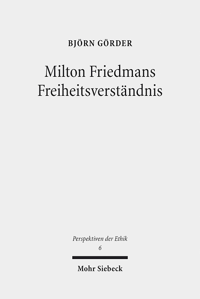 Milton Friedmans Freiheitsverständnis main product photo