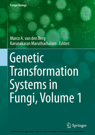 Genetic Transformation Systems in Fungi, Volume 1 main product photo