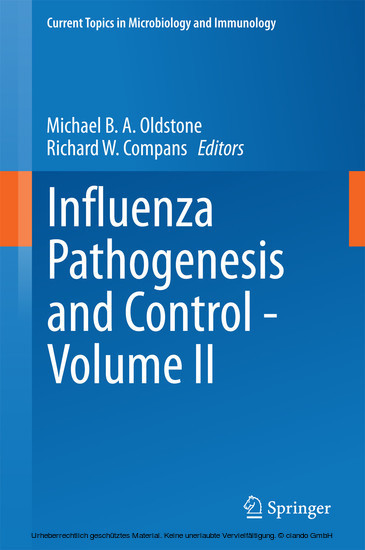 Influenza Pathogenesis and Control - Volume II main product photo